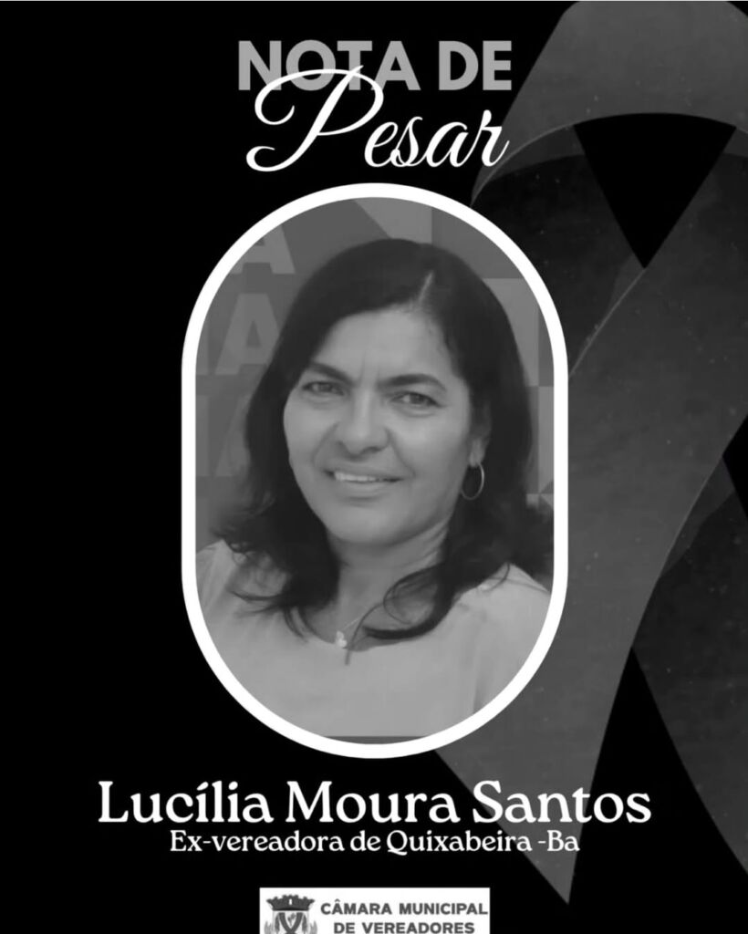 Nota de Pesar Lucilia